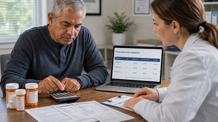 Prescription drug cost analysis